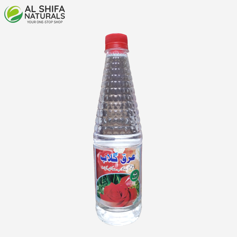 Arq-E-Gulab - Rose Water - For Eyes And Skin - Al-Shifa Naturals