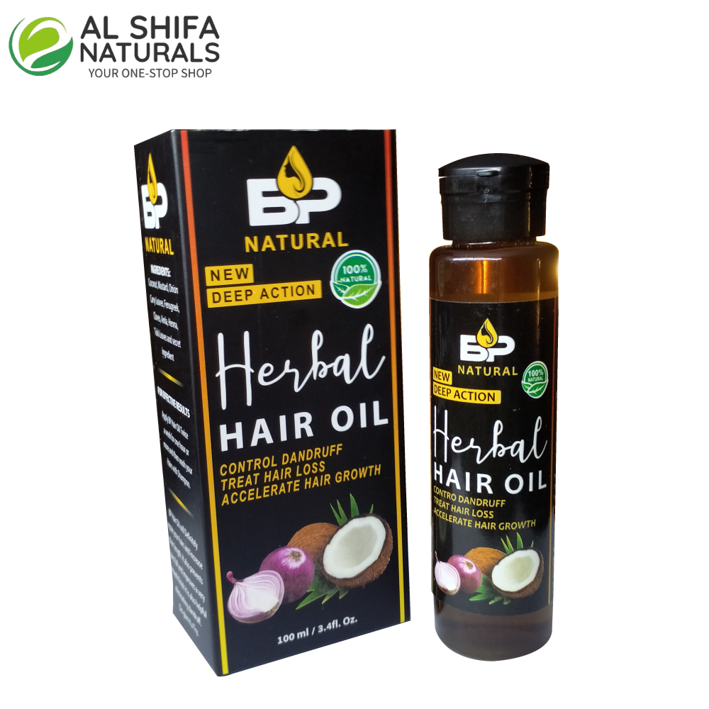BP Hair Oil - Natural Oil - Al-Shifa Naturals
