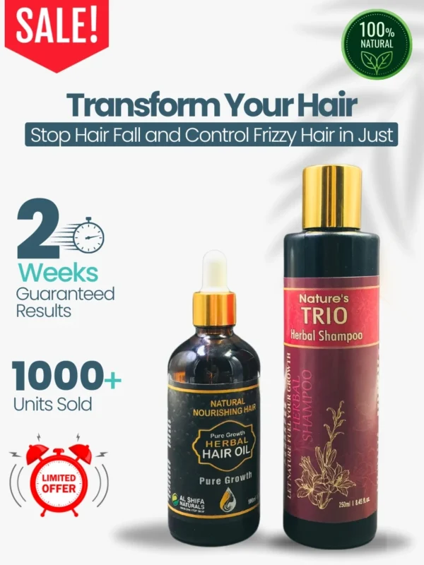 Hair Growth Bundle | Al-Shifa Naturals for Thicker Hair