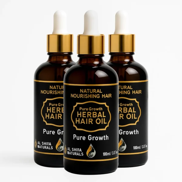 Pure Growth Trio Pack - Natural and Organic Hair Oil