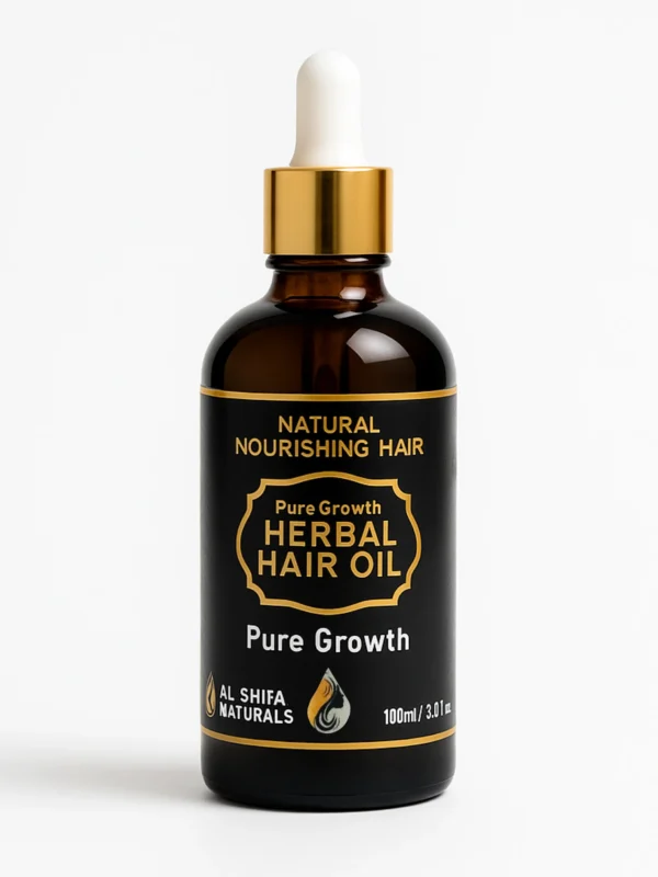 Pure Growth Herbal Hair Oil - Best Choice For Hair Growth
