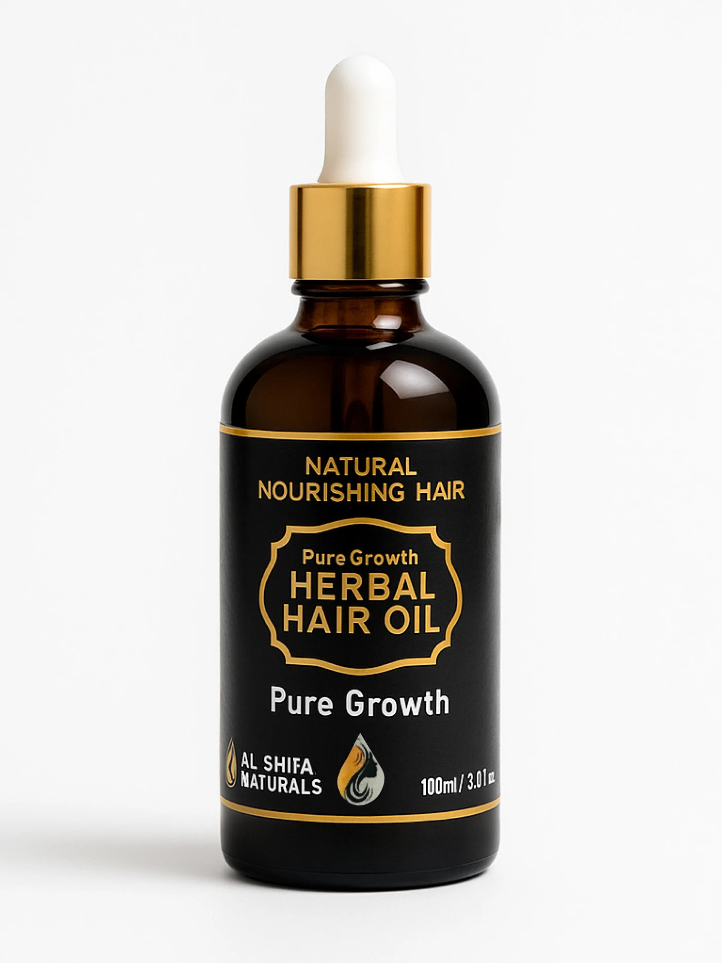 Pure Growth Herbal Hair Oil - Best Choice For Hair Growth