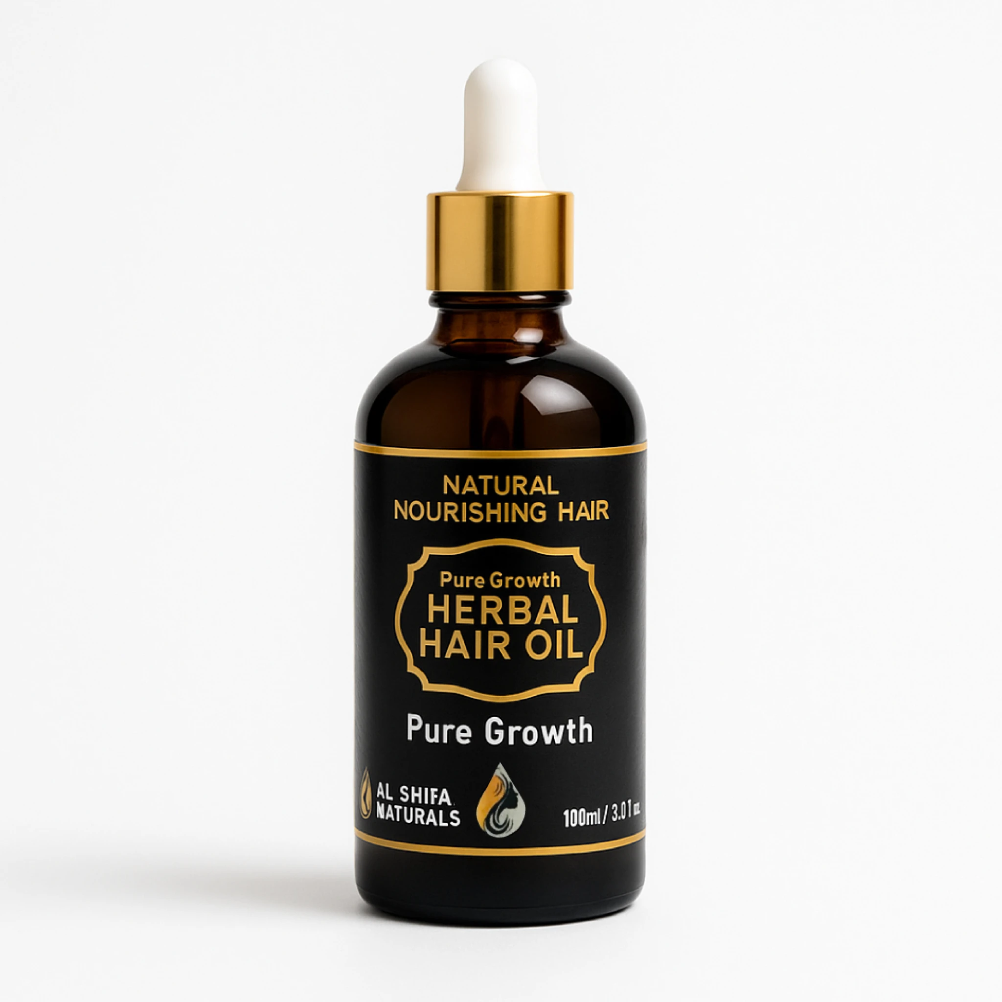 Pure Growth Herbal Hair Oil - Best Choice For Hair Growth