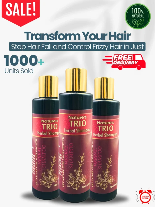 Shampoo Perfection Trio Pack - Natural and Organic Shampoo